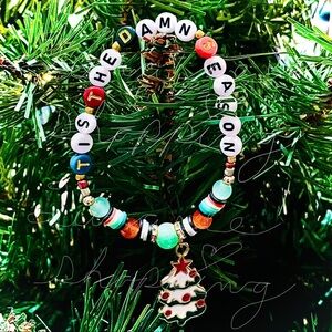 Taylor Swift Evermore bracelet w/ charm